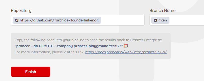 Code Security — Prancer Tutorial