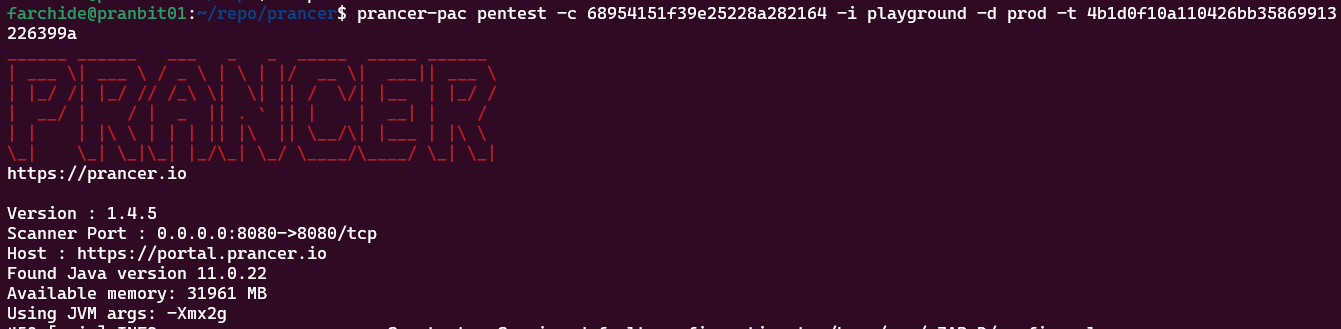 Network Pentesting — Prancer Tutorial