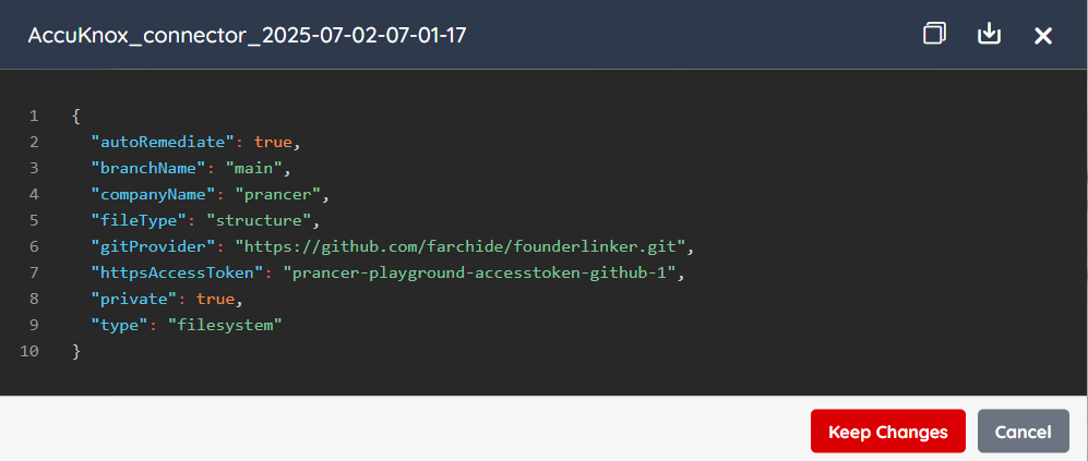 Code Security — Prancer Tutorial