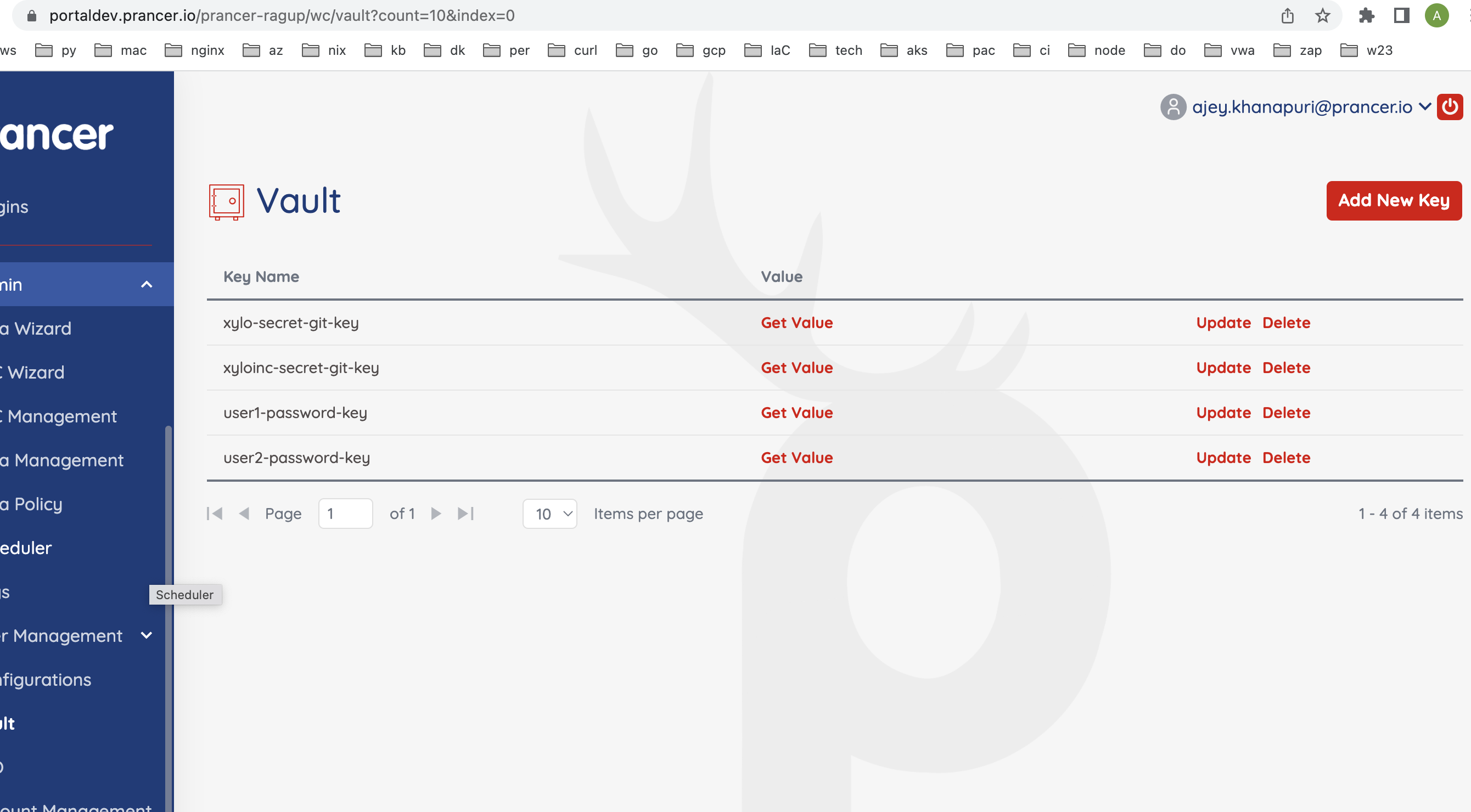 Script Parameters — Prancer Docs