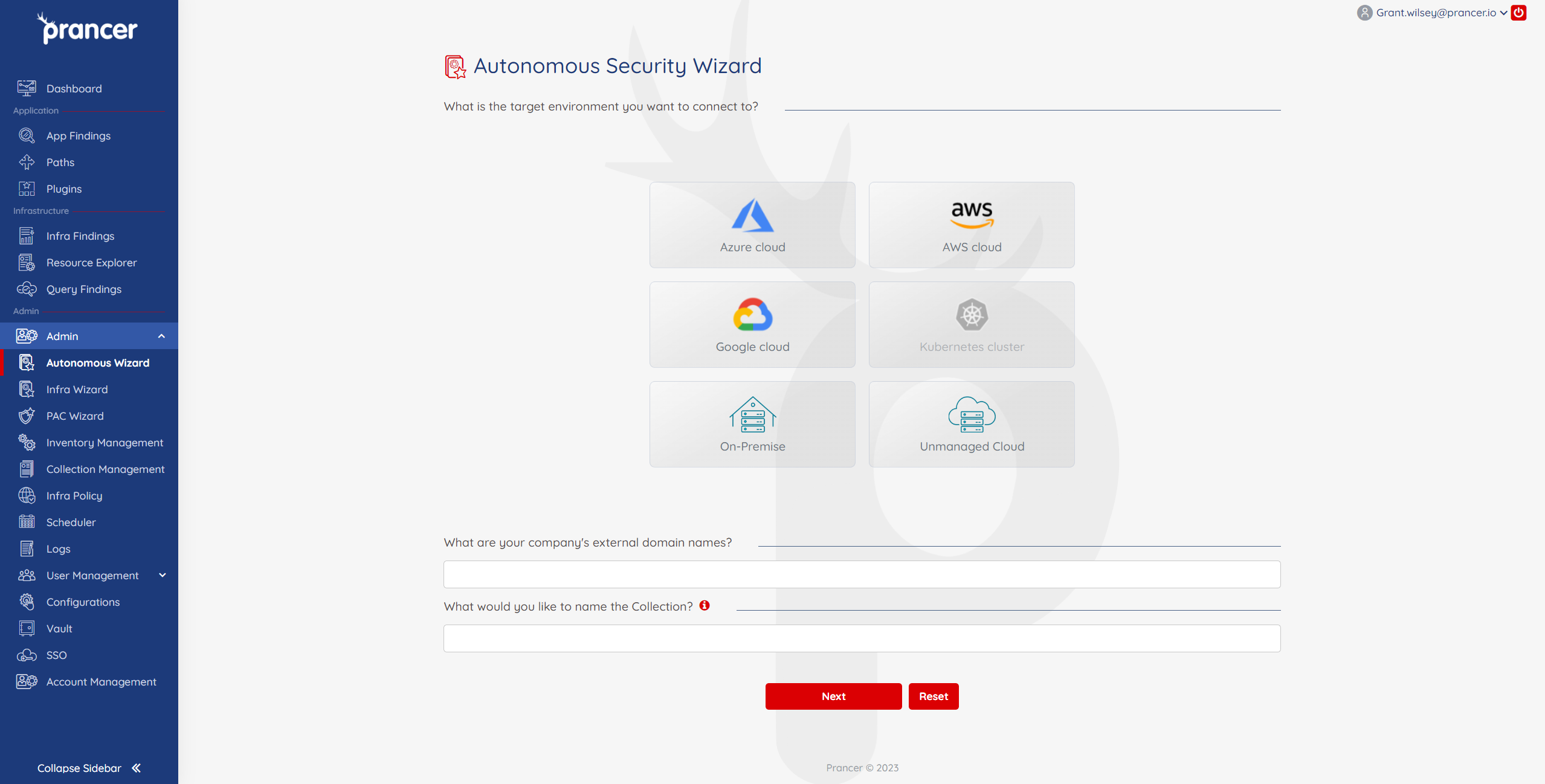 Autonomous Security Wizard — Prancer Docs