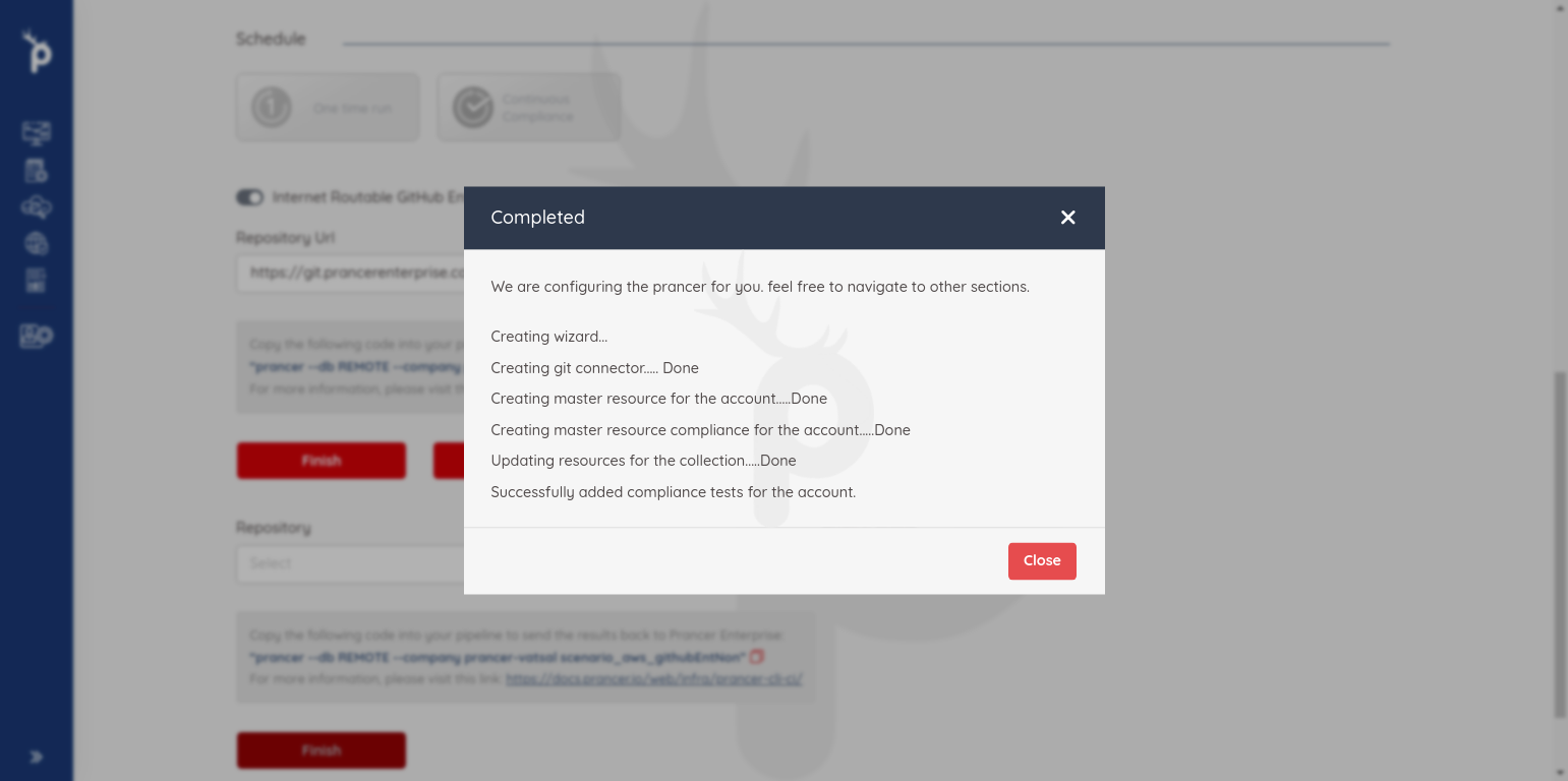 Non Routing Application Wizard - IaC GitHub Enterprise Non Routable — Prancer Docs