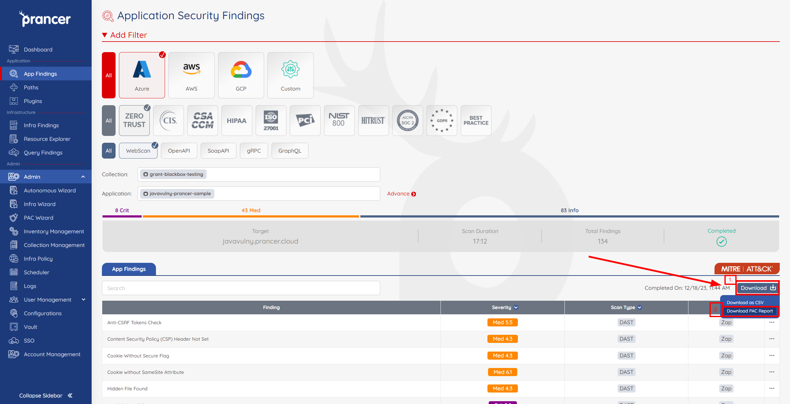 Report Generator — Prancer Docs