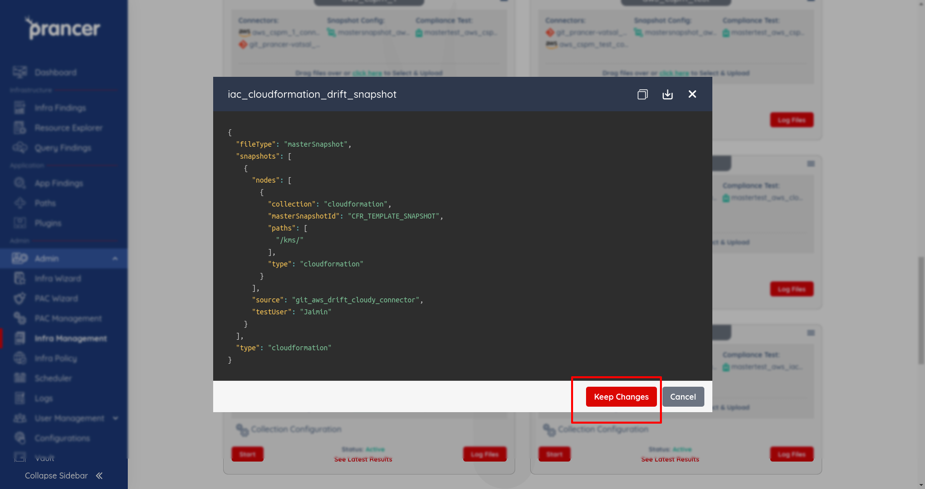 Master Snapshot — Prancer Docs